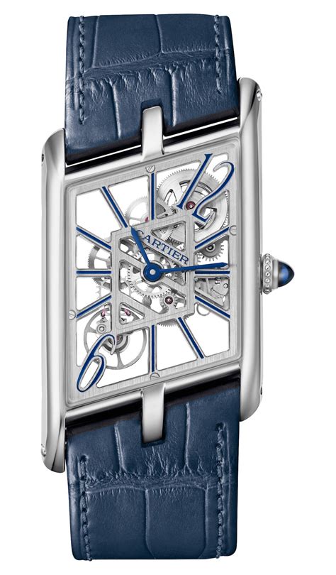 cartier tank skeleton.